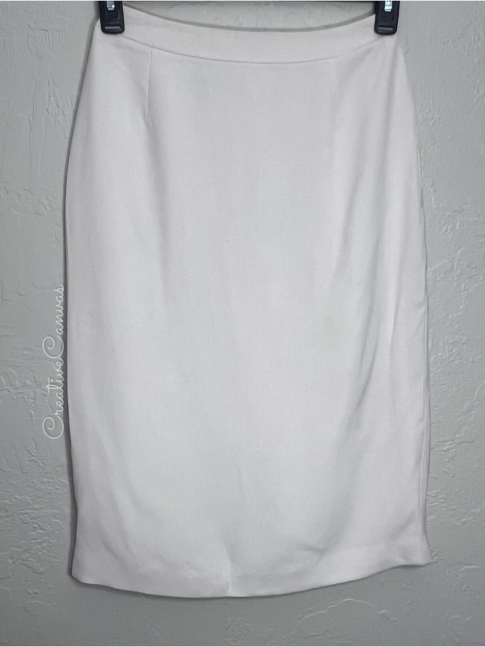Talbots Off White Pencil Skirt Size 6